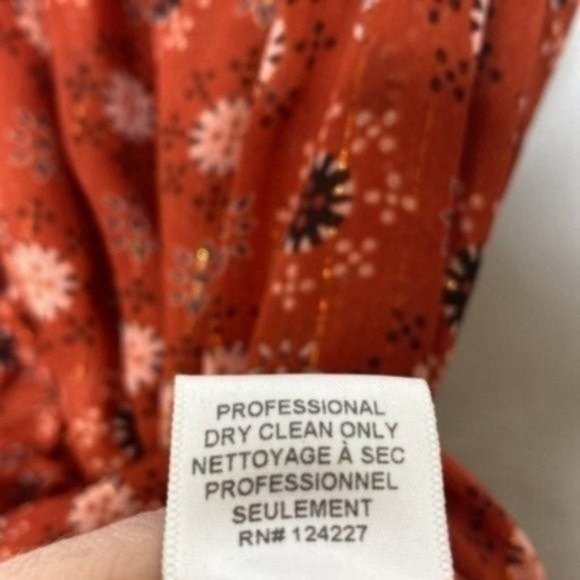 Misa Los Angeles Red Floral Maxi Dress - Picture 6 of 6